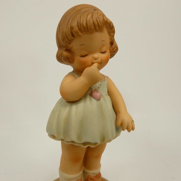 Enesco Memories Of Yesterday "I'Se Spoken For" 1988 Figurine 520071 ABJ52 - Picture 10 of 12